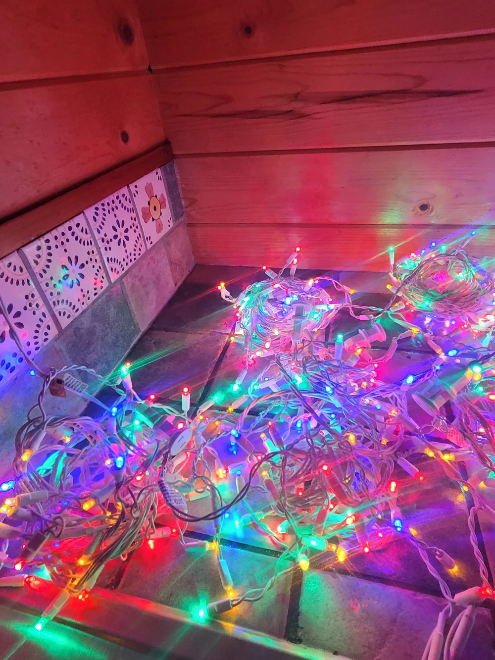 Multi-Color Holiday Icicle LED Lights - Home Holiday